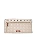 Fossil Women's Logan PVC Zip Around Clutch Wallet, Hearts