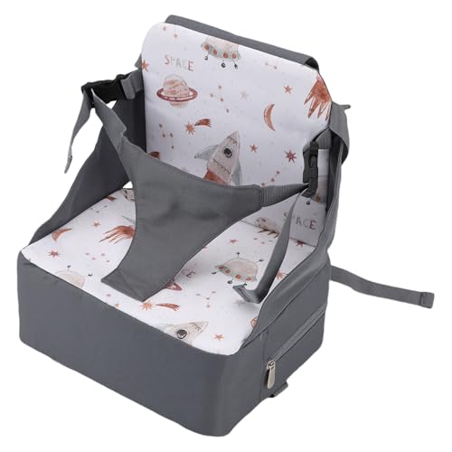 SIXRUN Asiento Elevador Portátil para Niños Pequeños, Impermeable, Plegable para Comer, Uso en Múltiples Escenarios, Adecuado para Clases, Bolsa de Asiento Elevador Portátil