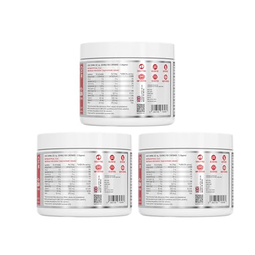 Image of Nutriburst Japanese Marine Collagen Powder (Type I & III), 300g with 300ml Bottle | For Skin, Hair, Nails & Joints | Strawberry Flavour | High Absorption Collagen for Men & Women | Pack of 3