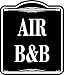 Air B B BLACK SIGN Aluminum Composite Sign, 20