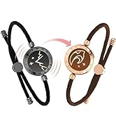 Amazon | [TOTWOO] 遠距離タッチペアブレスレット 天然石 愛を伝える