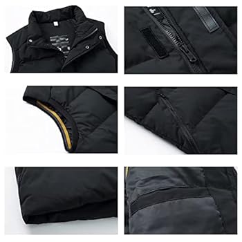 HYEON】duck gilet / white Mens Padded Gilet,White Duck Down