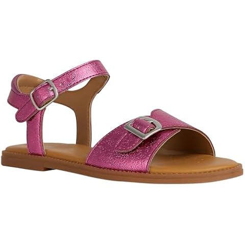 Geox Girl's J Karly Sandal in Fuchsia Cover