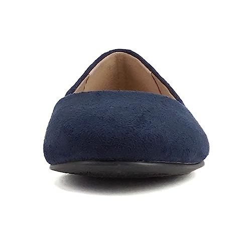 Soda Kreme Comfortable Basic Shoes Women Ballet Flat Round Toe Gel Insole3