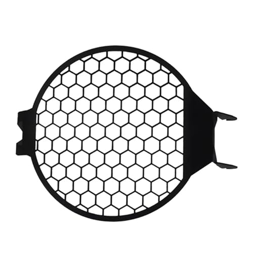 Couverture protection des phares moto CB650R grille en acier noir anti-gravillons