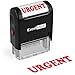 URGENT Self Inking Rubber Stamp - Red Ink