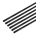 M METERXITY 6erPcs Kohlefaser-Stäbe, 300mm Länge 4mm Durchmesser Kohlefaser-Mattstab Für RC-Flugzeuge/DIY-Bastelproj... [11,81 x 0,16 Zoll]