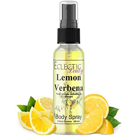 Eclectic Lady Body Spray for Women, 2 Oz Lemon Verbena Body Mist with Long-Lasting Fragrance, Fresh, Wonderful Scent for Spring & Summer, Floral & Fruity Perfume for Women with Orange, Daily Use Cover