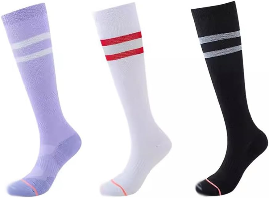 Pressure Running Skipping Rope Fitness Sports Socks Women's mid-length tube High Barrel calf Muscle Energy