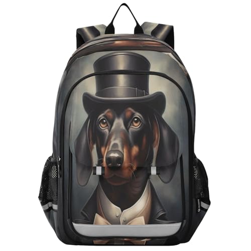 Sac à dos de voyage 1145 avec motif de chiens pour sorties et loisirs