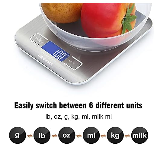 Balanza de cocina electrónica de alta precisión