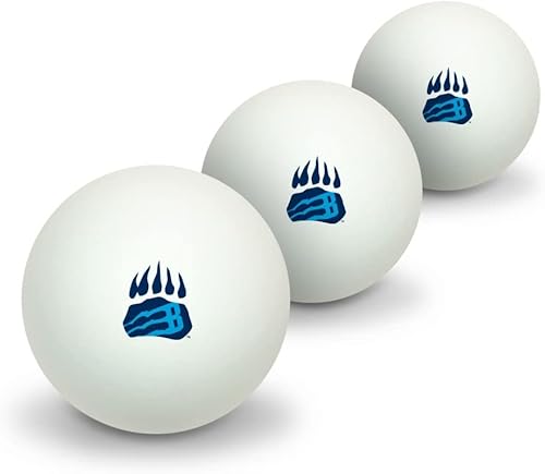 Bob Jones University - Pelota de ping pong con logotipo secundario, 3 unidades, Multi