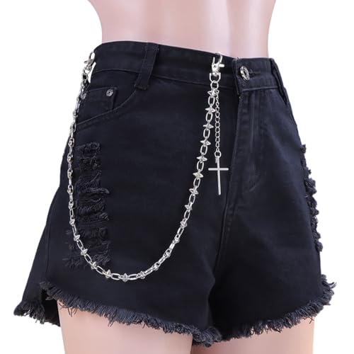 Image of PINKPIN Pants Chain Accessory for Wallets Waist Chains Punk Hip-Hop Streetwear for Men Women