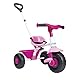 FEBER- Dreirad Trike 2 Mädchen von 1 bis 3 Jahre alt, Rosa, Famosa (800012811)