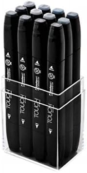 ShinHan Touch Twin Marker Set 12BG Blue Grey