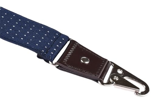 Image of Suspenders for Men with Snap Hooks Adjustable 1.4 inch Wide