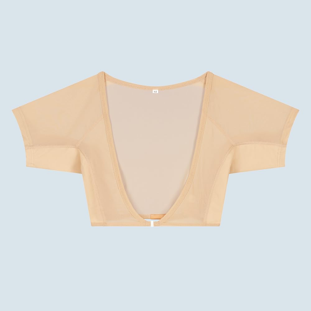 DryDress Haut avec Coussinets Anti-Transpiration aux Aisselles - Protège Vos Robes des Taches de Sueur et Empêche Les Odeurs | s'adapte à Tous Les Vêtements