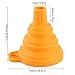 FYSETC 3D Printer Stainless Steel and Silicone Collapsible Funnel Resin Filter Cup for SLA DLP LCD 3D Printer Formlabs Elego Mars Photon Sparkmaker Pack of 1 for Each