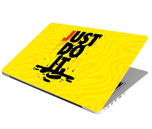 Image of Laptop Skin Stickers HD Quality Sticker for Laptops Upto 15.6 inch (Dustproof|Waterproof|Scratchproof|Reusable) - BE DO IT