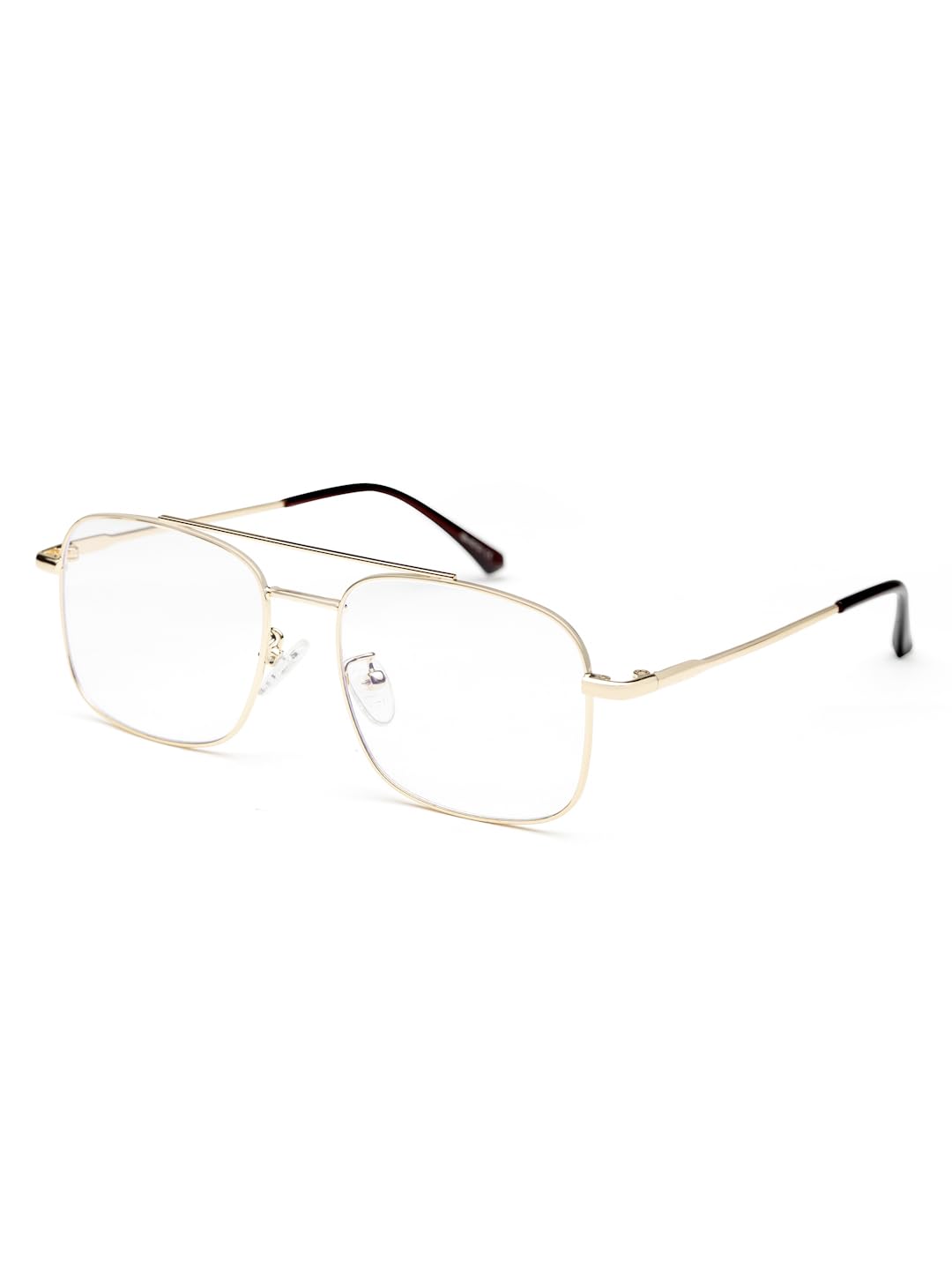 YOURSPEX Blue Light Blocking Golden Computer Eyeglasses for Men Medium 35093-COL5