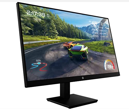 HP X32 Gaming Monitor - 32 Zoll Bildschirm, QHD 2560 x 1440, IPS Display, 165Hz, 1ms Reaktionszeit, VESA Mount 100 x 100mm, AMD FreeSync Premium, HDMI, Displayport, Eyesafe Technology