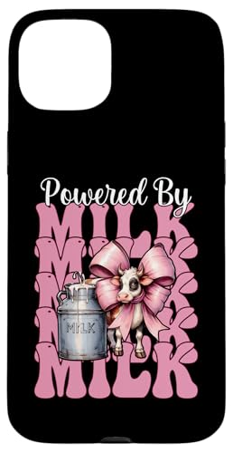 Powered By Milk Dairy Farmer  i _ ̎q }} X}zP[X iPhone 15 Plus p