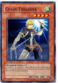 Yu-Gi-Oh! - Chain Thrasher (SOI-EN015) - Shadow of Infinity - Unlimited Edition - Common