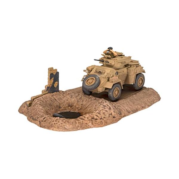 Revell 03289 Humber Mk.II, Panzermodellbausatz 1:76 originalgetreuer Modellbausatz für Fortgeschrittene, unlackiert – Bild 4