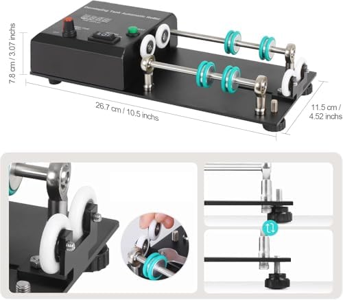 Electric Film Processor Machine - Automatic Darkroom Development with 1-30min Timer, 4 Preset Programs, Extension Rod Up to 38cm