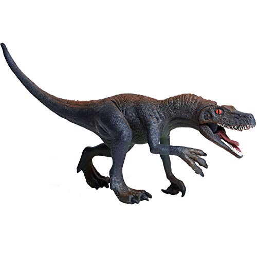 Flormoon Dinosaur Toy Realistic Herrerasaurus Animal Figures Science Project, Cake Topper, Early Educational Toys Birthday for Toddlers Kids Age 3 4 5
