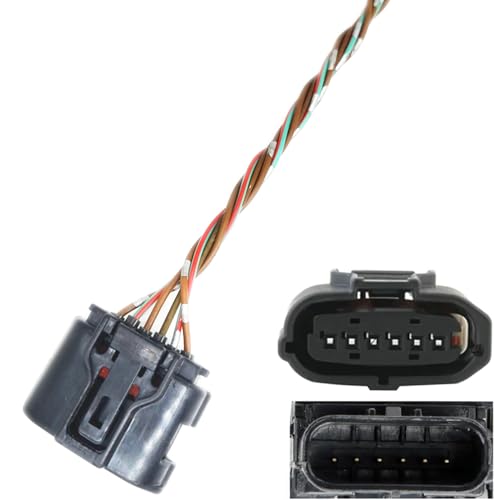 6PIN Backup Parking Sensor Harness Connector Plug Compatible with Toyota & Lexus Tundra 2007-2014 Corolla 3ZZFE 1ZZFE,Sienna 2011-2017,RX450h RX350 2010-2012,GX460 2010-2013