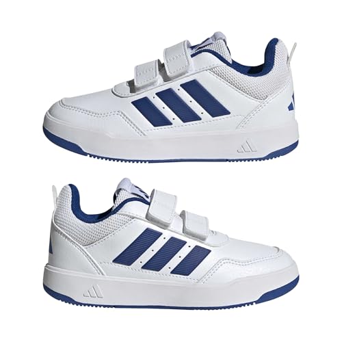 adidas Unisex Kinder Tensaur Sport 3.0 Hook and Loop Kids Shoes, FTWR White/Collegiate Royal/Collegiate Royal, 31.5 EU – Ansicht 6