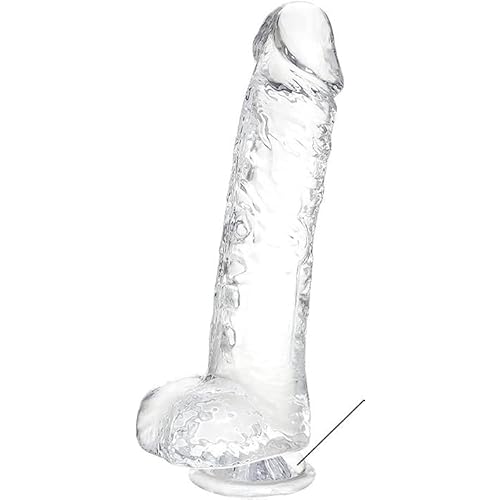 8.6 inch Soft Realistic Dildo W/Powerful Suction Cups, Suitable for Women/Adult Toys for Women