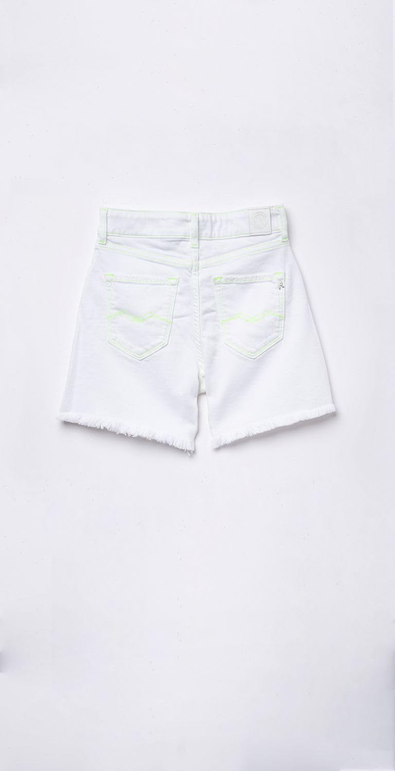 Replay Sijan Short - Pantalones Cortos de Jean Niñas