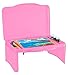 HearthSong Kids’ Portable Folding Lap Desk with Large Storage Activity Tray, 17