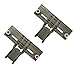 (2 PACK) W10350376 Upper Rack Adjuster for Whirlpool, KitchenAid Dishwasher