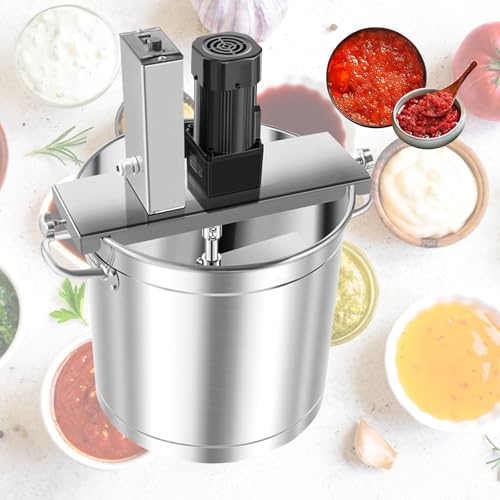 Batidora AutomáTica Comercial, Batidora De Alimentos, Batidora De Cocina AutomáTica Con Velocidad De AgitacióN Ajustable, Batidora De Fondo Para Condimentos, Sopas Y Salsas Para Preparar Mermeladas Y