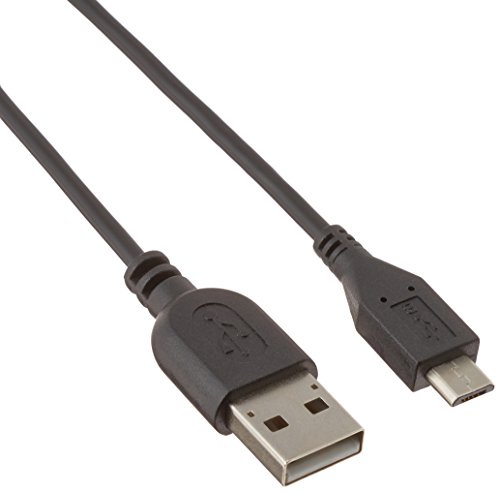 エレコム マイクロUSBケーブル microUSB スタンダード 充電専用 1A出力 2.0m ブラック MPA-AMBC20BK