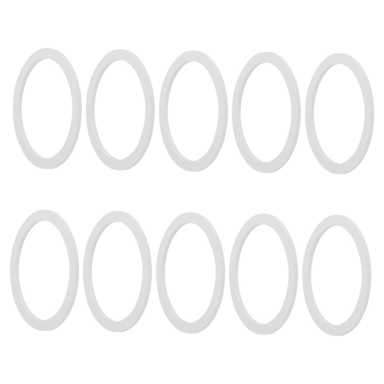 10pcs Silicone Replacement Gasket Sealing Rings for Coffee Pot Food-grade Silicone Seals for Kitchen Use Fit Cup Coffee