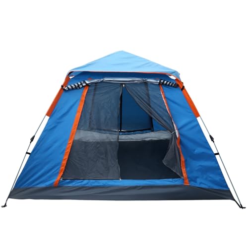 Carpa plegable para camping exterior azul para 2 personas miniatura 1