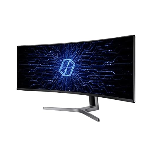 SAMSUNG LC49RG90SSNXZA 49-Inch CRG9 Curved Gaming Monitor, Black, QHD, 120Hz