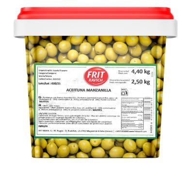 Olive Manzanilla 4,4kg – 1 Secchio – Formato Professionale