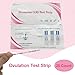 REROON 20 Count Ovulation Predictor Kit, LH Test Strips for Tracking Luteinizing Hormone, Individually Wrapped for Home Use