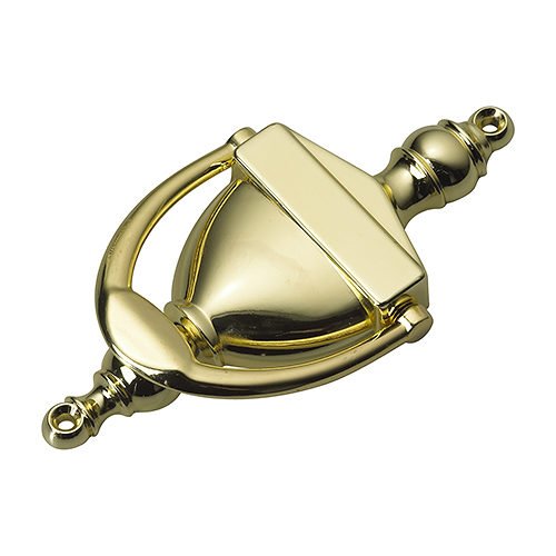 Image of Richelieu | Onward 6 1 /4-inch Door Knocker for Front Entrance, Brass