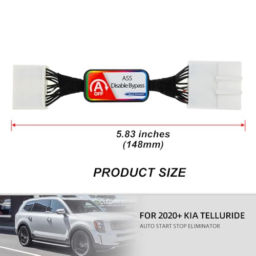 NJSBYL Auto Start Stop Eliminator for Kia Telluride 2020 2021 2022 2023 2024 Automatic Stop Start Engine System Delete/Disable/Canceller Device Wiring Harness Idling Stop System ISG Cancel Cable - Thumbnail 4