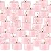 Wfmolcand Rose Scented Candle Tealight Candles in Clear Cup, 8 Hours Consistent Smkless Clean Burning, Great for Valentine's Day Holiday, Wedding, Spa, Emergency and Home Decoration（Pink，50 Pack）