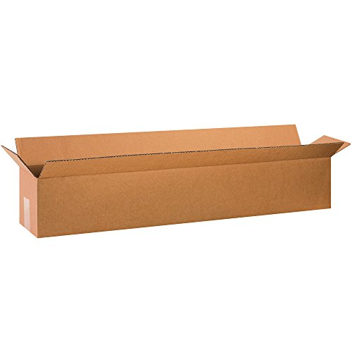 Image of BOX USA Shipping Boxes 36 inchL x 6 inchW x 6 inchH 25-Pack Long Corrugated Boxes for Moving, Shipping, Mailing, Packing, Packaging and Storage