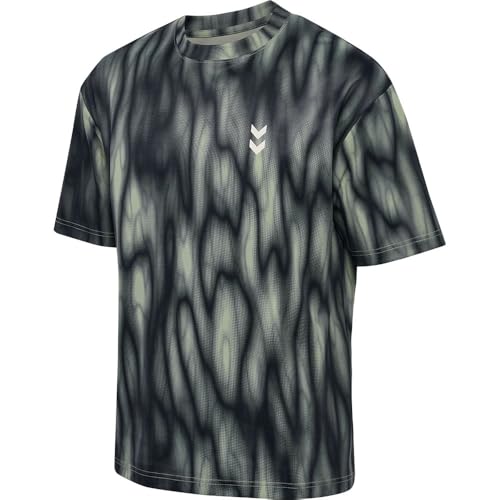 T-shirt hummel HIIT AOP Loose anti-transpiration vêtement de sport ample M
