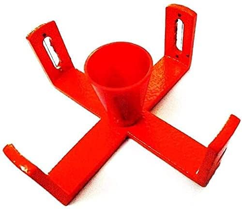 Cross Staff Open Type - Cross Vertical Staff - 4 Inches Aluminium