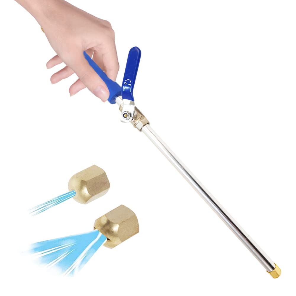 Raccordo Acciaio Inox Per Idropulitrice Lancia Per Idropulitrice / Lavaggio A Pressione - Giunti A Scatto Rapido In Acciaio Inox, Nuovo, Marca Pwpuk Lancia Per Idropulitrici Universale - Foto 8